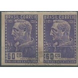 1949 C245 4° CENTENÁRIO DA FUNDAÇÃO DE SALVADOR- BA CARIMBADO , COM GOMA - 7827